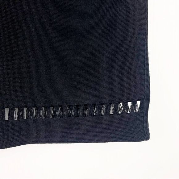 Alexander Wang Black pull up Mini Skirt elastic waist size Small - Picture 2 of 4